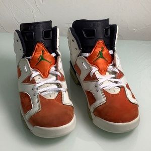 Air Jordan 6 Retro Gatorade like Mike sneakers size 6.5 Y